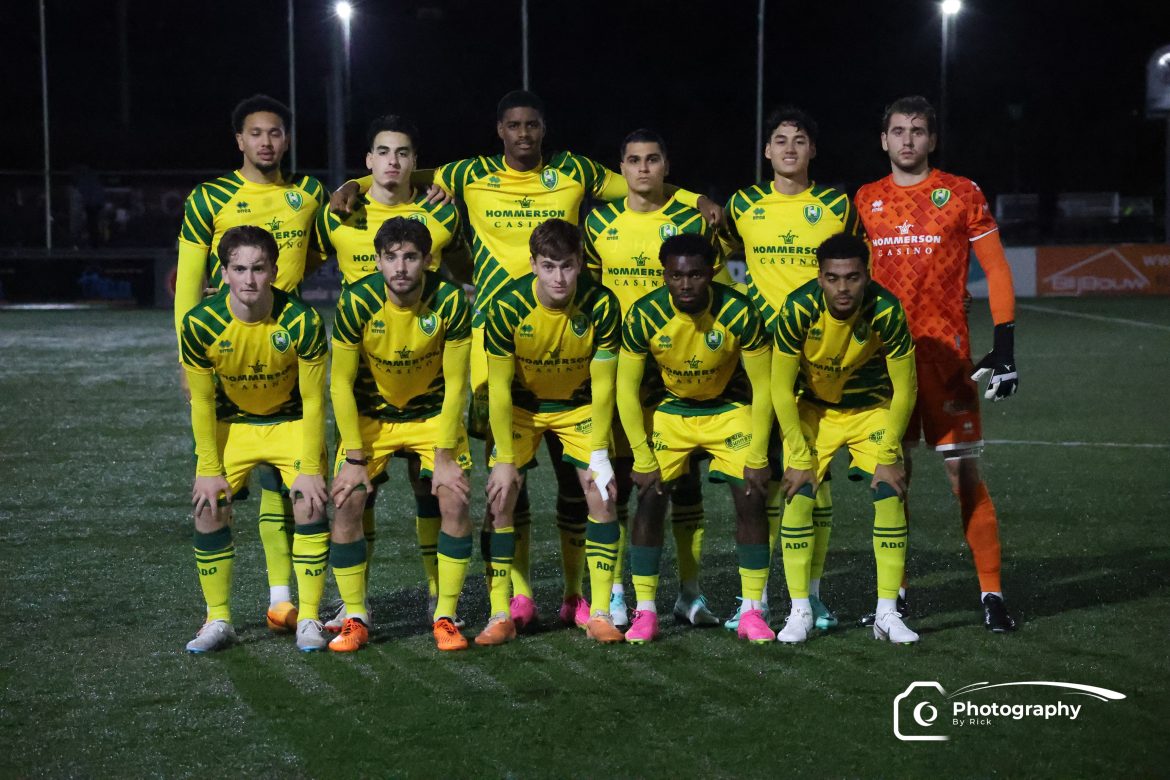 HBS 1 – ADO Den Haag O21 (2-1) Oefenwedstrijd